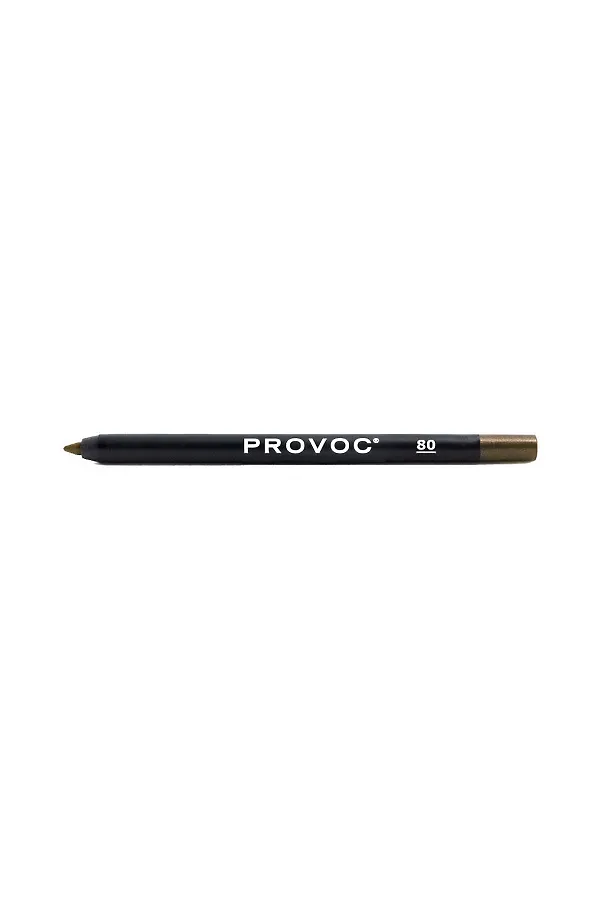 Provoc Гелевый карандаш-подводка для глаз водостойкий / Semi Permanent Gel Eye Liner №80 Practically Magic KRISTALLER, practically magic - фото 2