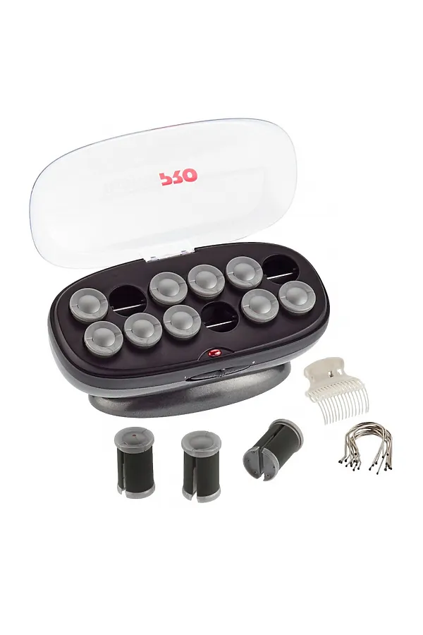 BaByliss Электробигуди для волос / PRO Kit Studio BAB3025E, 400 Вт, 12 шт. KRISTALLER, чёрный - фото 2