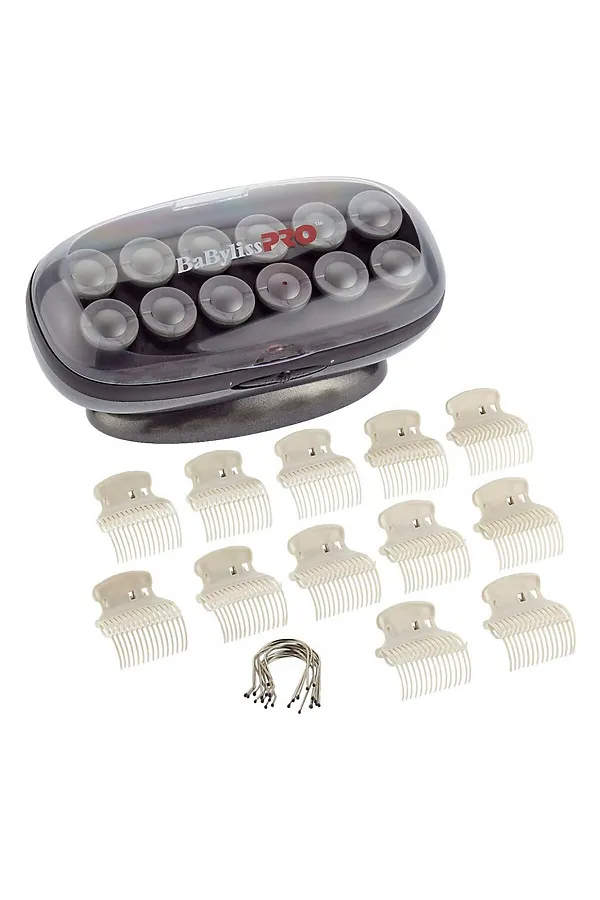 BaByliss Электробигуди для волос / PRO Kit Studio BAB3025E, 400 Вт, 12 шт. KRISTALLER, чёрный - фото 2