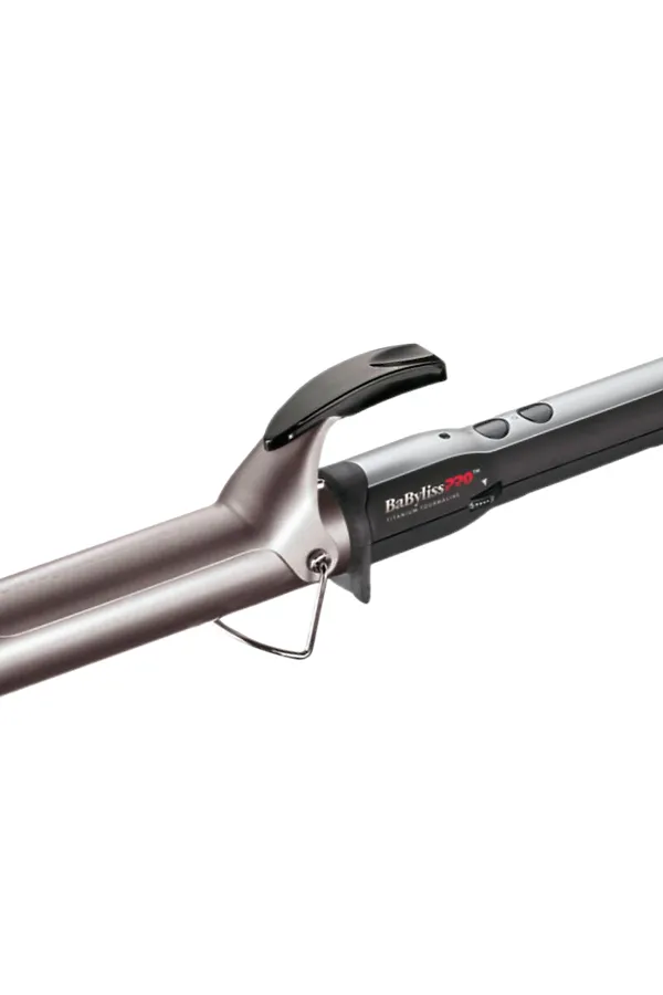 BaByliss Профессиональная плойка для волос / PRO Titanium Tourmaline Ceramic Pulse BAB2174TTE, 50 Вт, 32 мм KRISTALLER, серый - фото 2