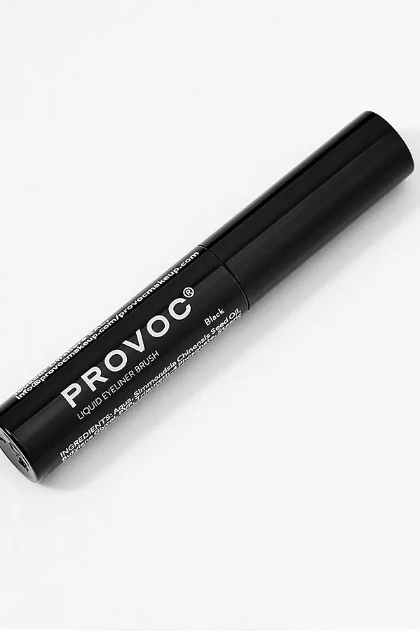 Provoc Ультратонкая жидкая подводка для глаз / Liquid Eyeliner Brush, черный KRISTALLER, черный - фото 2