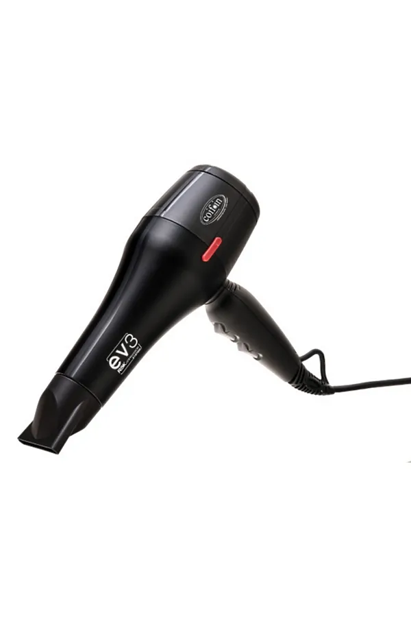 Coifin Профессиональный фен EVBX3R, 2300 Вт, черный KRISTALLER, черный - фото 2