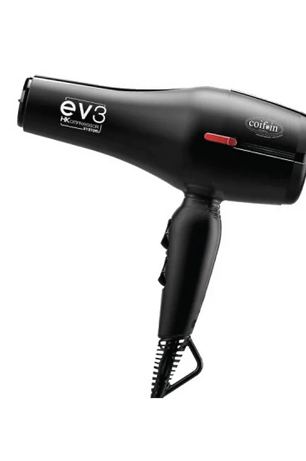 Coifin Профессиональный фен EVBX3R, 2300 Вт, черный KRISTALLER, черный - фото 2