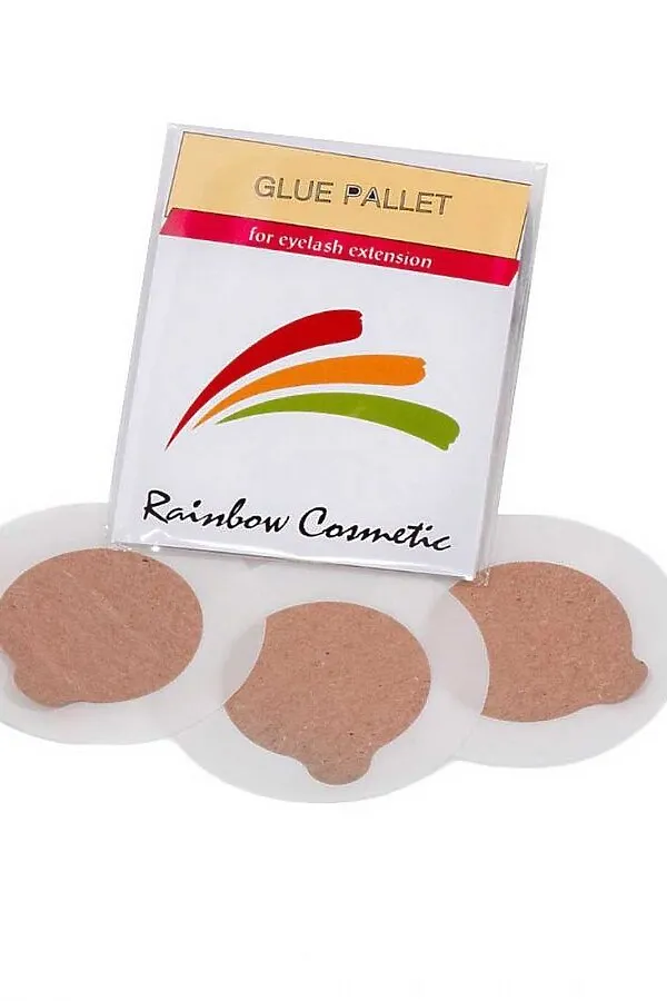 Lash Secret Поднос для клея с фиксацией 10 шт/уп Rainbow Cosmetic KRISTALLER, белый - фото 2