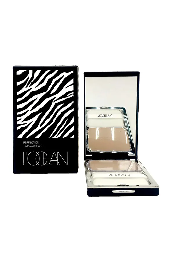 L’ocean Компактная пудра со сменным блоком / Perfection Two Way Cake #33, Sexy Beige, 12 г x 2 KRISTALLER, sexy beige - фото 2