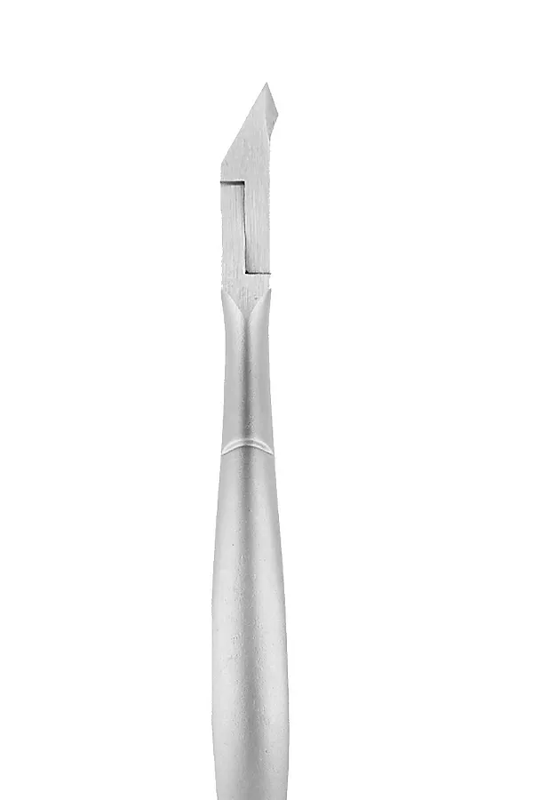 Nippon Nippers Кусачки маникюрные для кутикулы / Standard NN_NS-02S-4, спиральная пружина, ручная заточка, 4 мм KRISTALLER, серебристый - фото 2