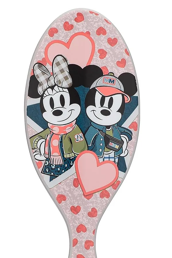 Wet Brush Расческа для спутанных волос / Original Detangler Disney Love Mickey And Minnie BWRDISLVMM, розовый KRISTALLER, розовый - фото 2