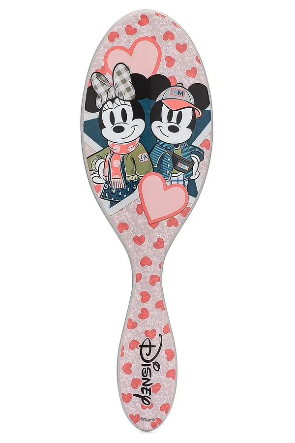 Wet Brush Расческа для спутанных волос / Original Detangler Disney Love Mickey And Minnie BWRDISLVMM, розовый KRISTALLER, розовый - фото 2