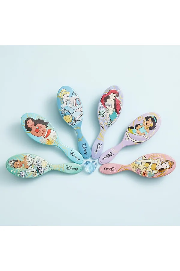 Wet Brush Расческа для спутанных волос / Original Detangler Disney Elegant Princess Ariel BWRDISEPAR, голубой KRISTALLER, голубой - фото 2