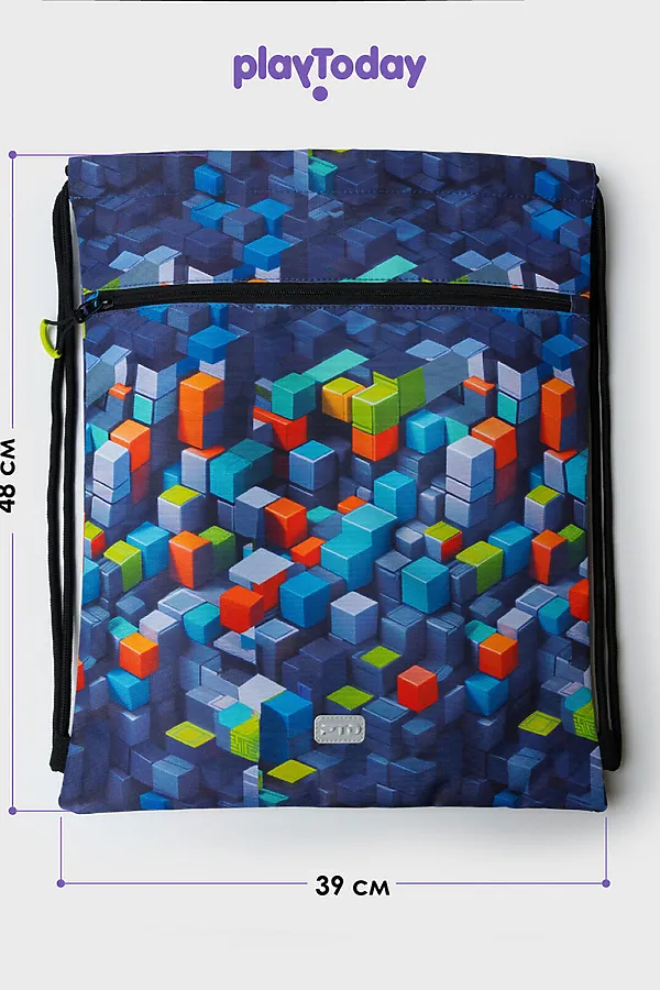 Сумка-мешок PLAYTODAY, разноцветный - фото 2