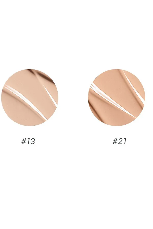 Enough Тональный кушон для лица с эффектом сияющего фильтра №21 / Glow Filter Cushion SPF 50+ PA++++, бежевый, 12 г + запаска 12 г KRISTALLER, бежевый - фото 2