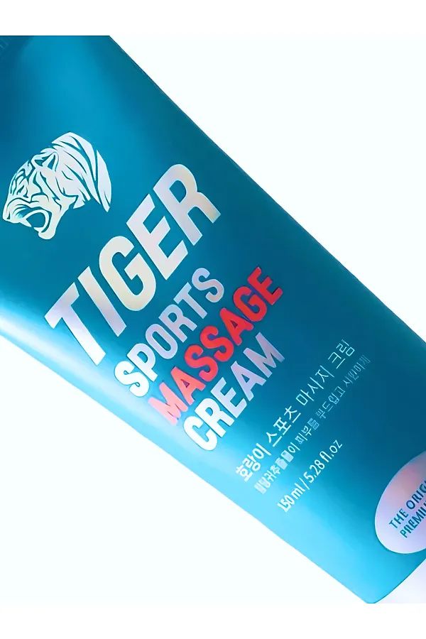 White Wolsy Спортивный массажный крем для суставов / Tiger Sports Massage Cream, 150 мл KRISTALLER, синий - фото 2
