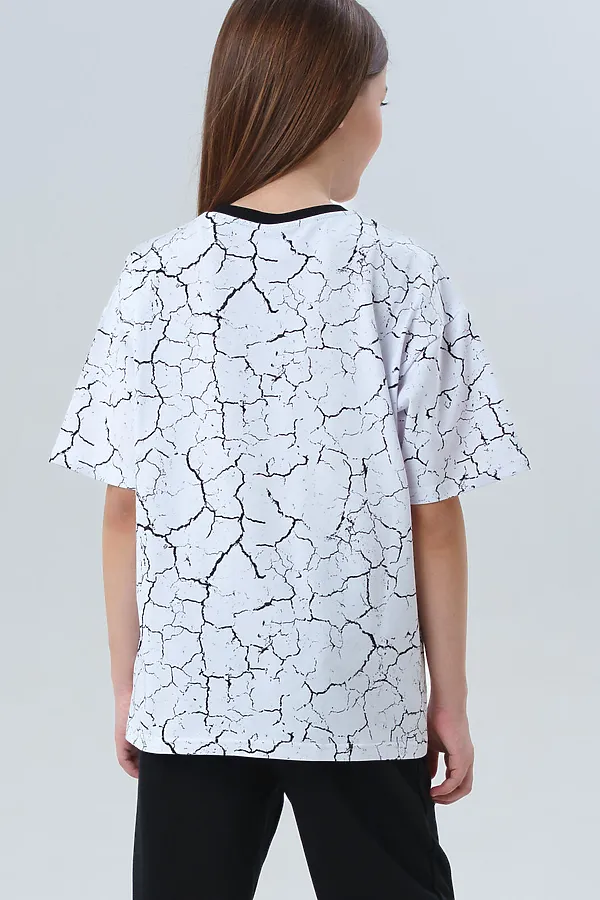 Футболка PLAYTODAY, белый,черный - фото 2