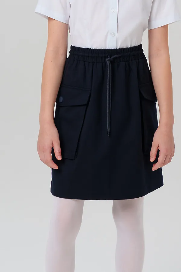 Юбка PLAYTODAY, тёмно-синий - фото 2