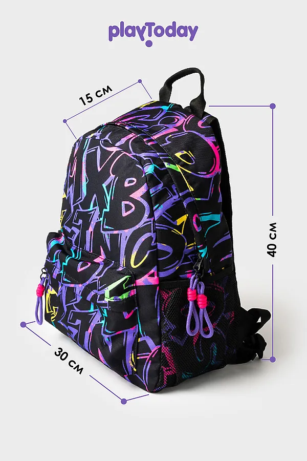 Рюкзак PLAYTODAY, разноцветный - фото 2