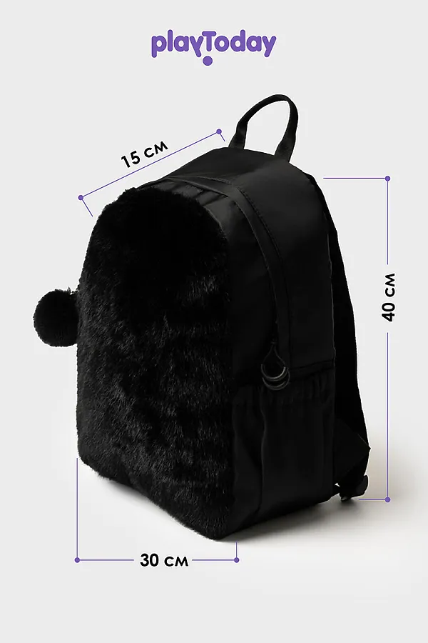 Рюкзак PLAYTODAY, черный - фото 2