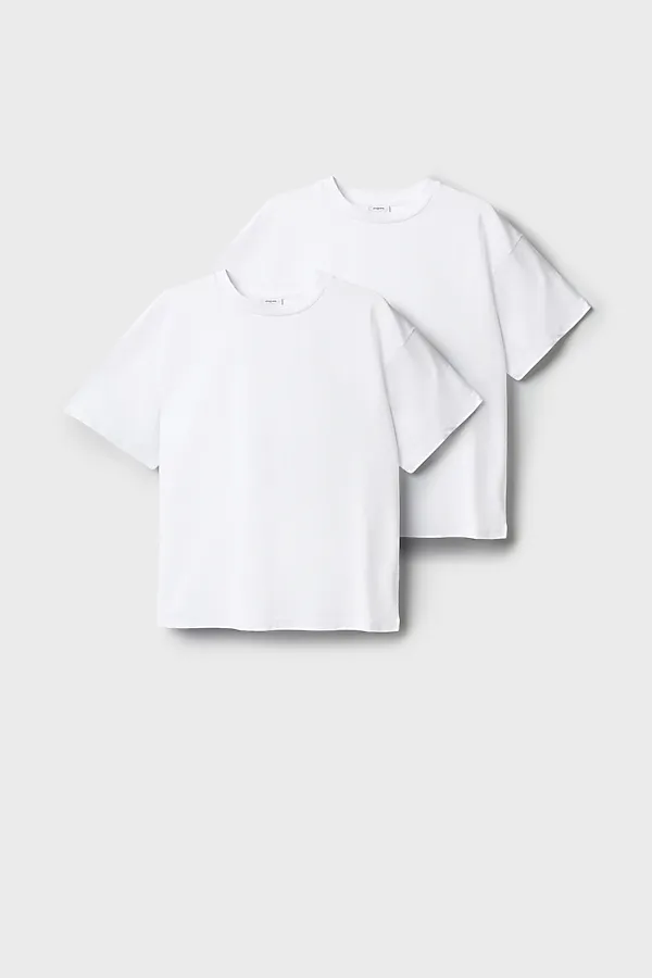 Футболка для девочки, 2 шт. в комплекте PLAYTODAY, белый - фото 2