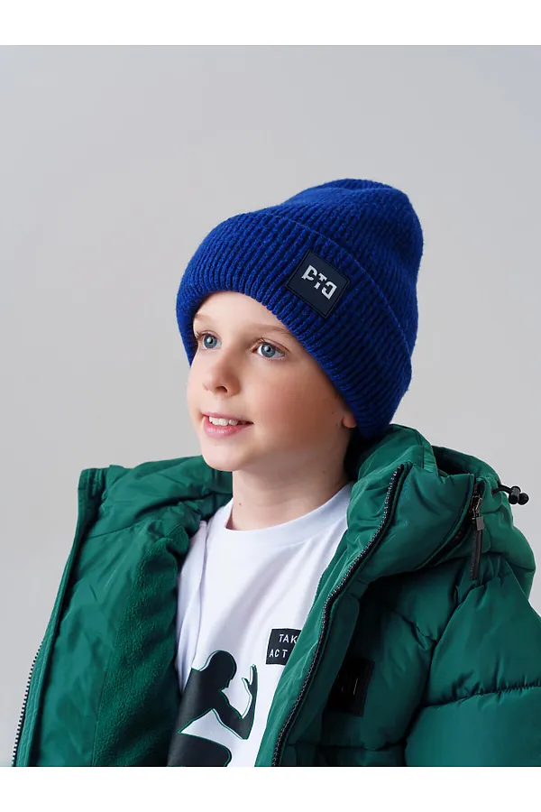 Шапка PLAYTODAY, тёмно-синий - фото 2