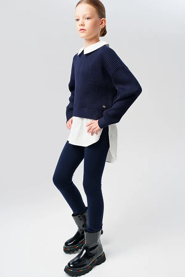 Рейтузы PLAYTODAY, тёмно-синий - фото 2