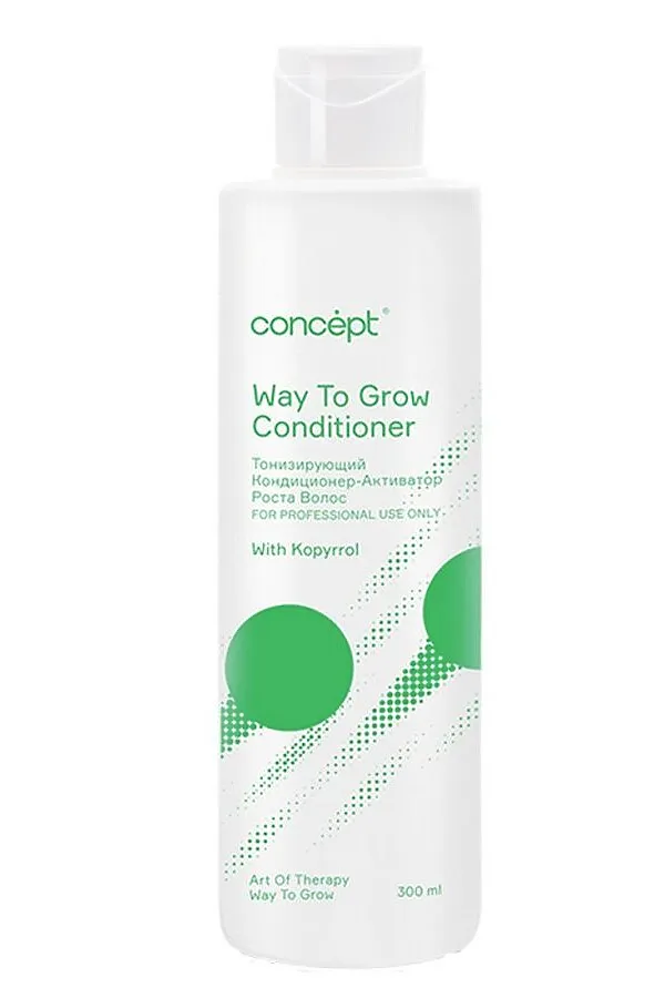 Concept Тонизирующий кондиционер-активатор роста / Way To Grow Conditioner, 300 мл KRISTALLER, белый - фото 2
