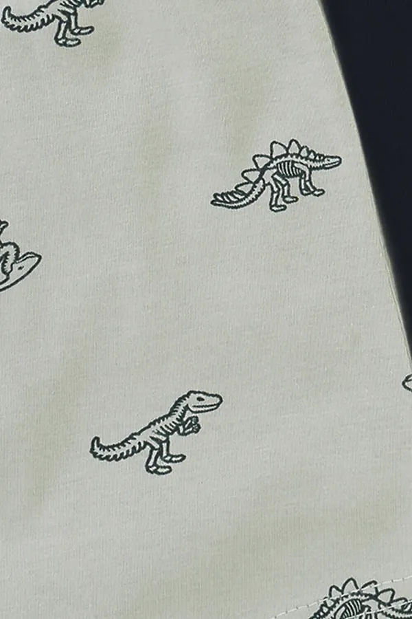 Трусы, 2 шт. CROCKID, индиго, тем.оливковый, динозавры - фото 2