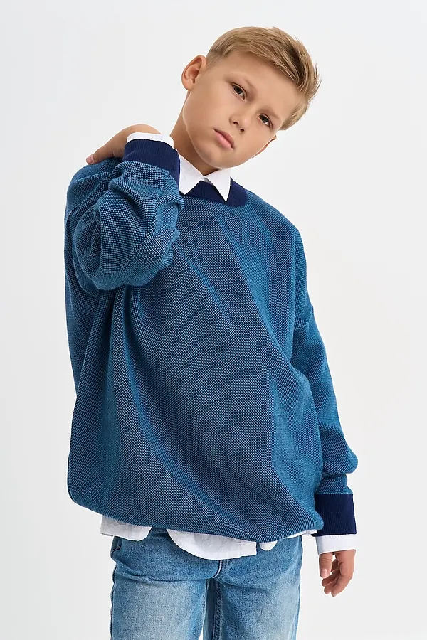 Джемпер KOGANKIDS, синий - фото 2