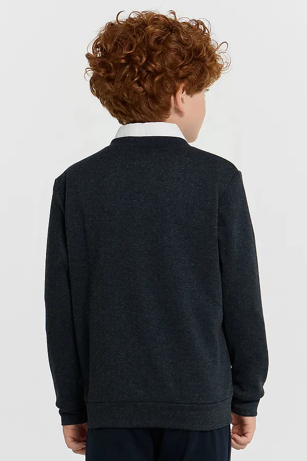 Жакет MARK FORMELLE, переплетение на неви - фото 2