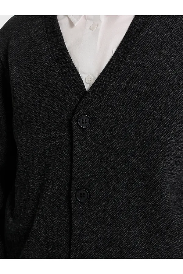 Жакет MARK FORMELLE, переплетение на черном - фото 2