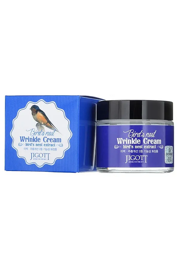 Jigott Крем для лица антивозрастной с экстрактом ласточкиного гнезда / Bird’s Nest Wrinkle Cream, 70 мл KRISTALLER, белый - фото 2