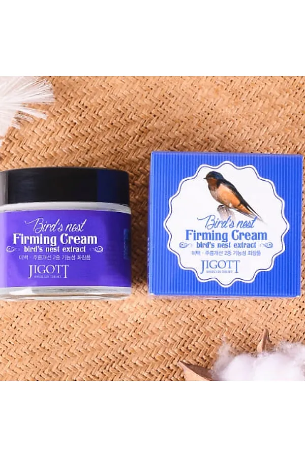 Jigott Крем для лица антивозрастной с экстрактом ласточкиного гнезда / Bird’s Nest Wrinkle Cream, 70 мл KRISTALLER, белый - фото 2