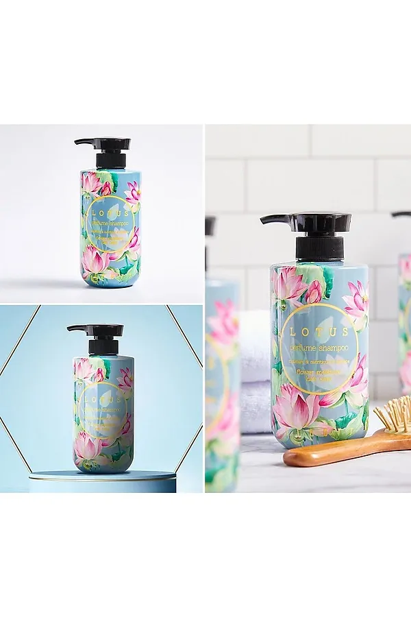 Jigott Парфюмированный шампунь с экстрактом лотоса / Lotus Perfume Shampoo, 500 мл KRISTALLER, лотос - фото 2