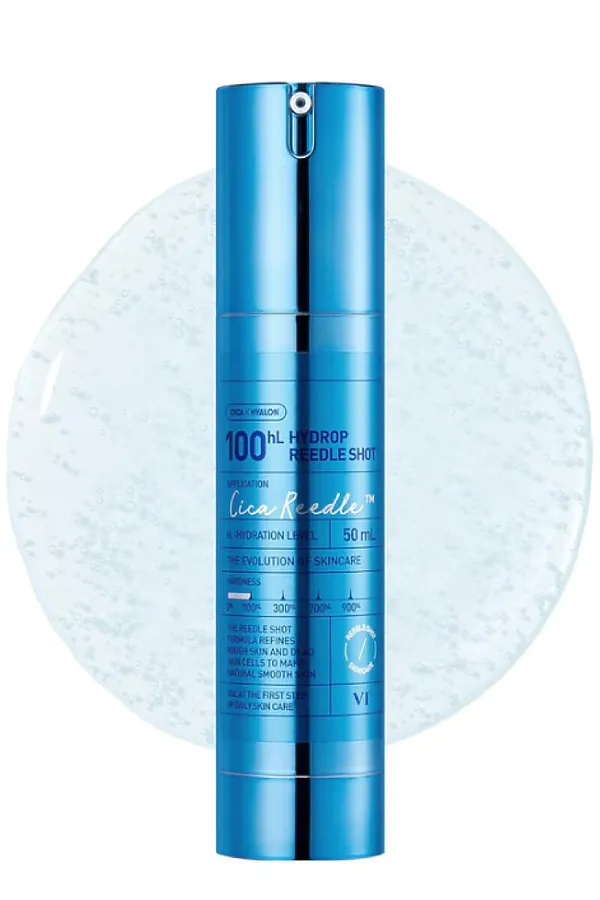 VT Cosmetics Увлажняющая бустер-сыворотка с микроиглами / Hydrop Reedle Shot 100 HL, 50 мл KRISTALLER, синий - фото 2