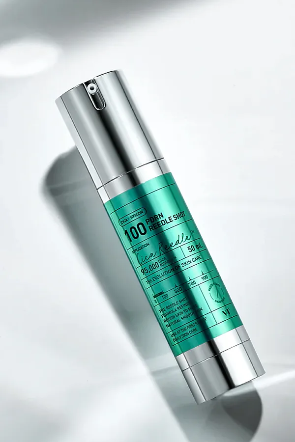 VT Cosmetics Омолаживающая бустер-сыворотка с PDRN и микроиглами / Reedle Shot 100, 50 мл KRISTALLER, зелёный - фото 2