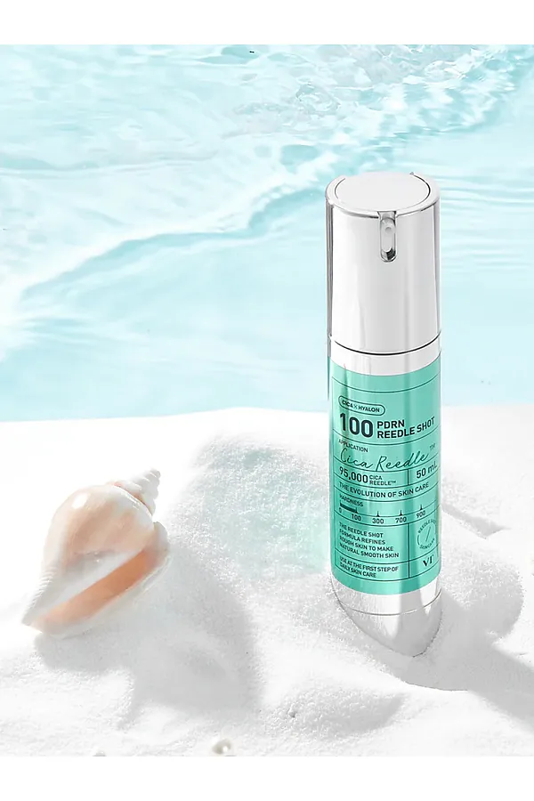 VT Cosmetics Омолаживающая бустер-сыворотка с PDRN и микроиглами / Reedle Shot 100, 50 мл KRISTALLER, зелёный - фото 2