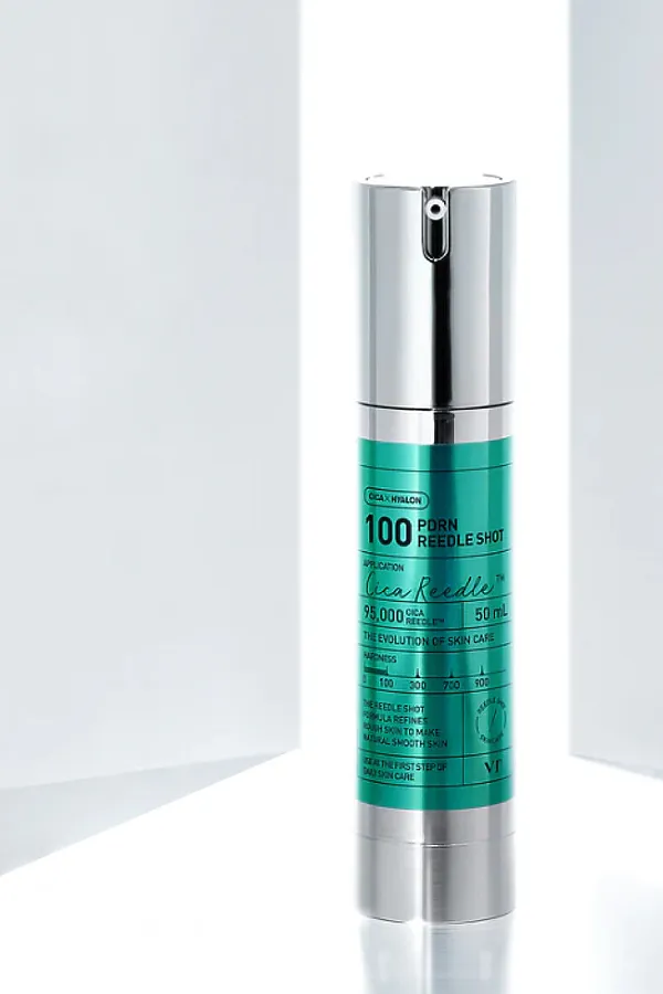 VT Cosmetics Омолаживающая бустер-сыворотка с PDRN и микроиглами / Reedle Shot 100, 50 мл KRISTALLER, зелёный - фото 2