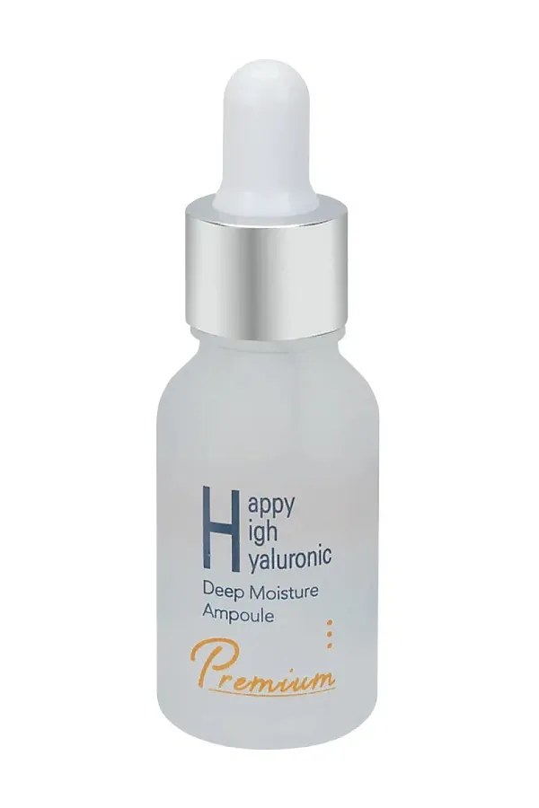 HAPPY HIGH Набор сывороток для лица с гиалуроновой кислотой / Hyaluronic Deep Moisture Ampoule Premium, 15 мл x 10 KRISTALLER, бесцветный - фото 2