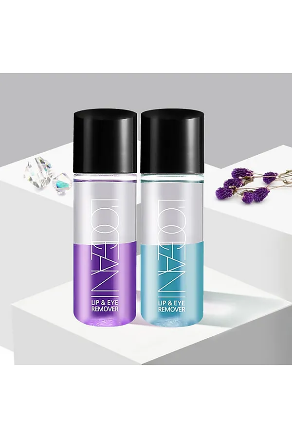 L’ocean Средство для снятия макияжа с глаз и губ / Lip And Eye Remover Liquid Makeup Purple, 100 мл KRISTALLER, фиолетовый - фото 2