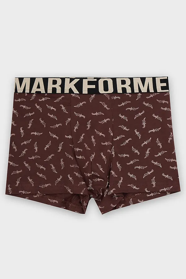 Трусы MARK FORMELLE, мечи на коричневом - фото 2