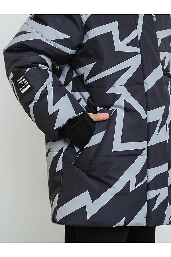 Куртка BATIK CASUAL, черный - фото 2