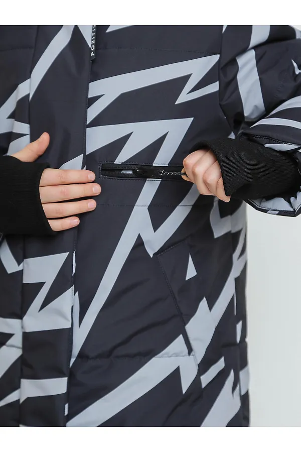 Куртка BATIK CASUAL, черный - фото 2