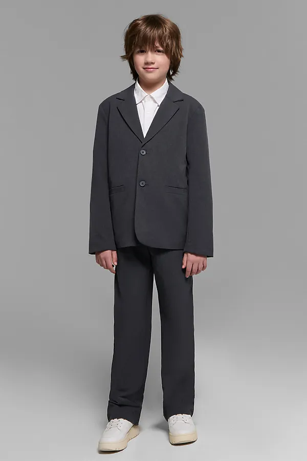 Жакет MARK FORMELLE, серый меланж - фото 2