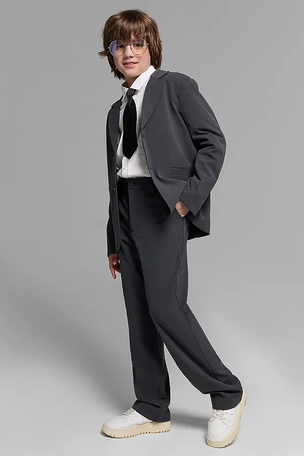 Жакет MARK FORMELLE, серый меланж - фото 2