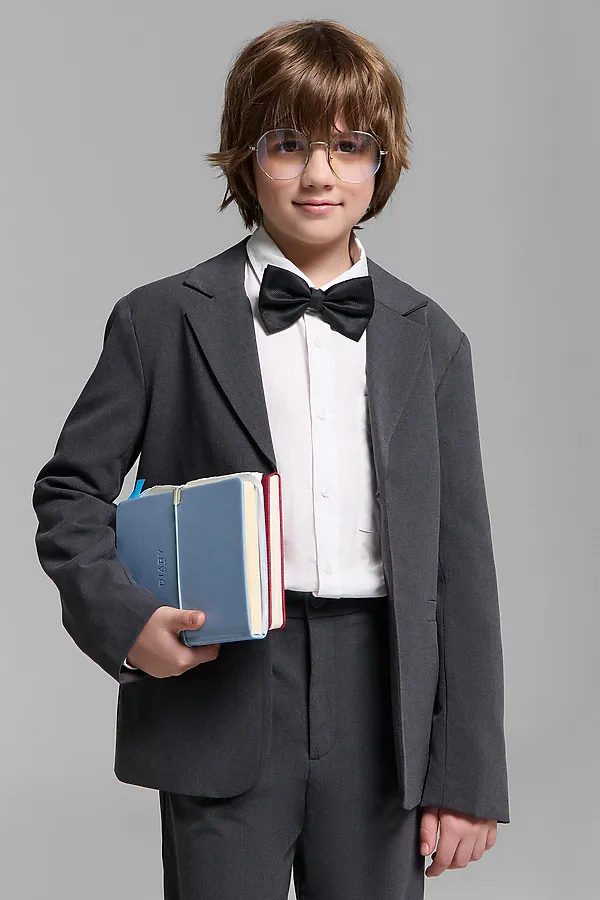 Жакет MARK FORMELLE, серый меланж - фото 2