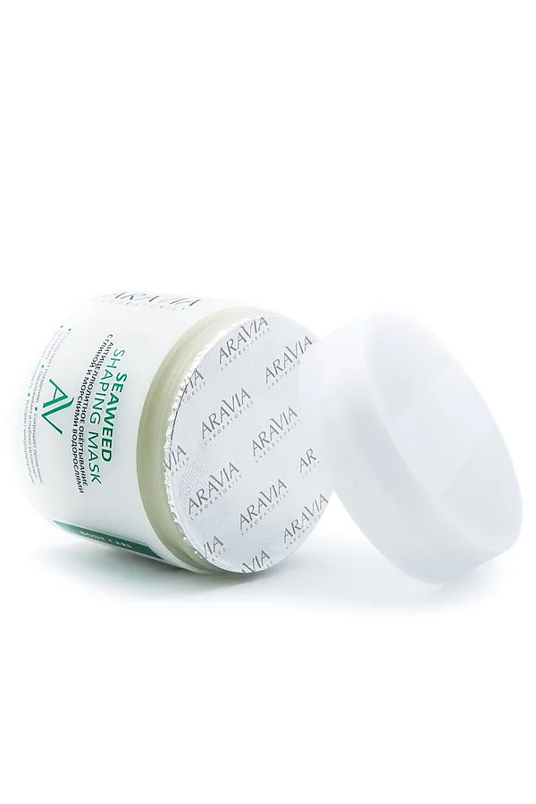 Aravia Laboratories Антицеллюлитное обёртывание с глиной и морскими водорослями / Seaweed Shaping Mask, 300 мл KRISTALLER, зелёный - фото 2