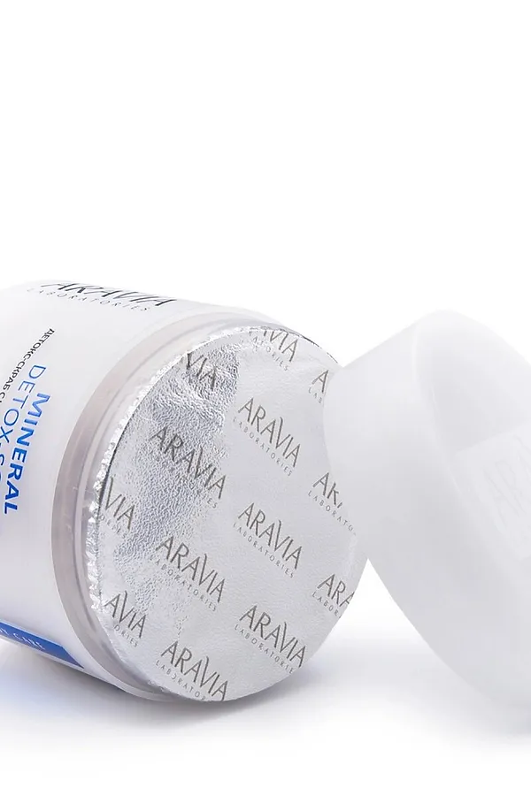 Aravia Laboratories Детокс-скраб для тела с чёрной гималайской солью / Mineral Detox-Scrub, 300 мл KRISTALLER, белый - фото 2