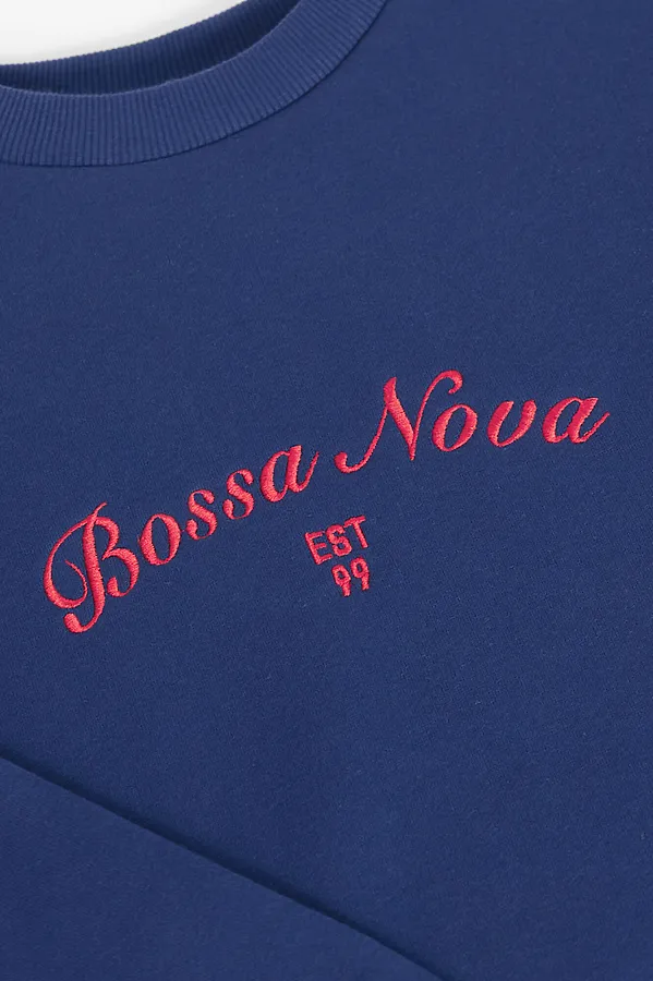 Свитшот BOSSA NOVA, синий - фото 2