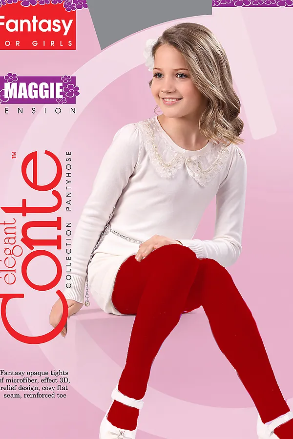 Колготки CONTE ELEGANT, cherry - фото 2