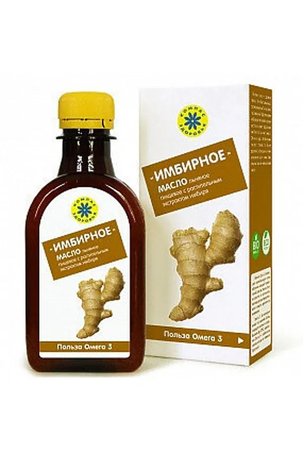 Масло льняное "Имбирное" 200мл ЭКО-ПРОДУКТЫ, - - фото 2