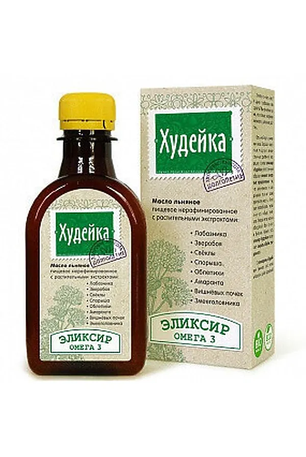 Эликсир "Худейка" на льняном масле 200мл ЭКО-ПРОДУКТЫ, - - фото 2