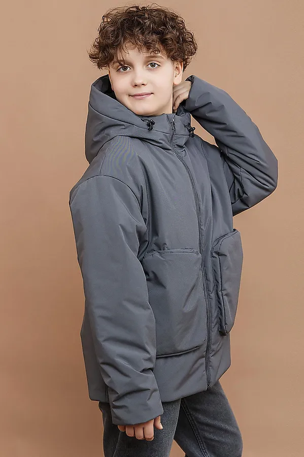 Куртка BATIK CASUAL, олово - фото 2